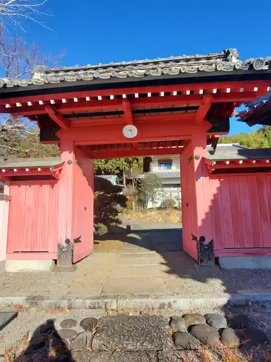 鶏足寺の山門・神門