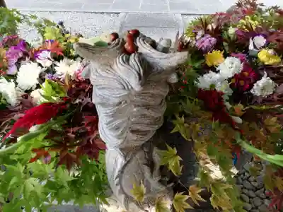 滑川神社 - 仕事と子どもの守り神の手水舎