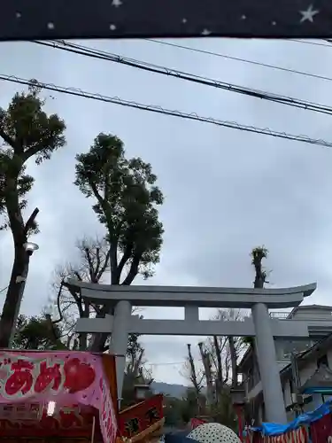 六甲八幡神社の鳥居