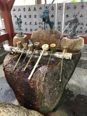 越木岩神社の手水舎