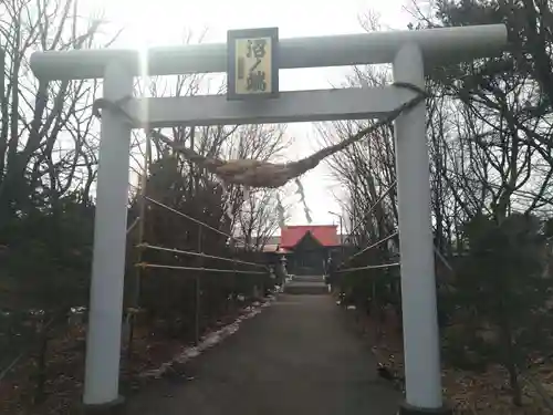 沼ノ端神社の鳥居