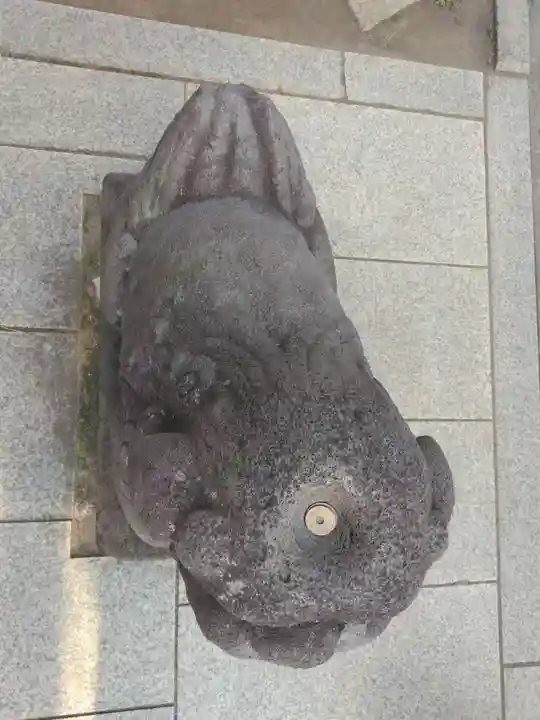 鳩森八幡神社の狛犬