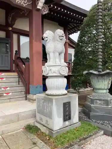 松林寺の狛犬