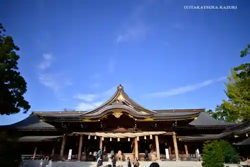 寒川神社の本殿・本堂