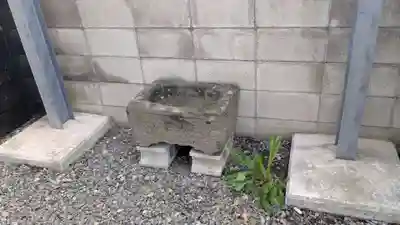 上白石神社の手水舎