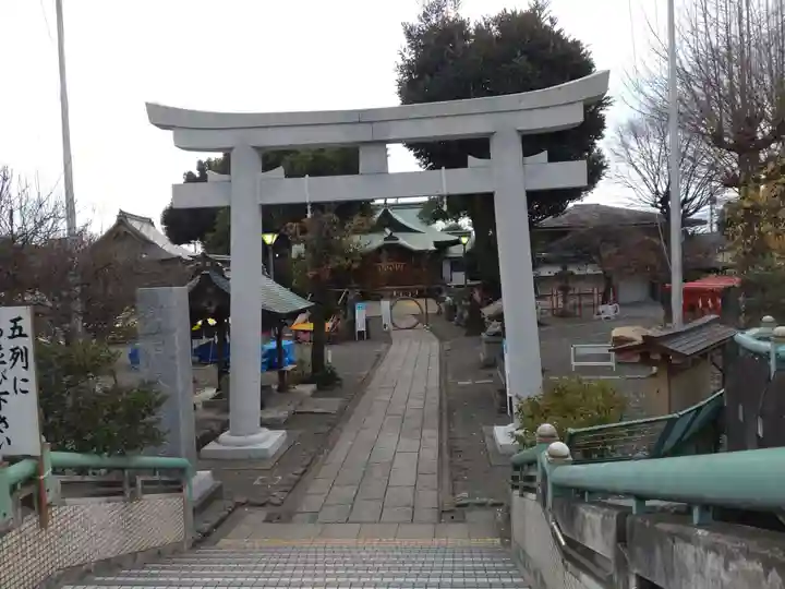 町田天満宮の鳥居