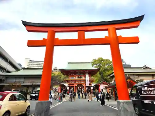 生田神社の鳥居