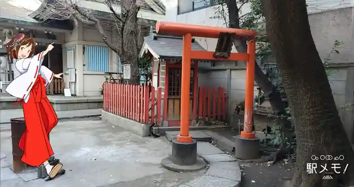 銀杏岡八幡神社の末社・摂社