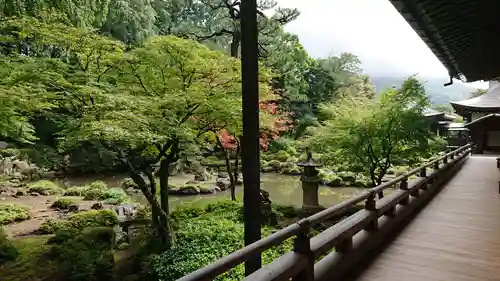 恵林寺の庭園