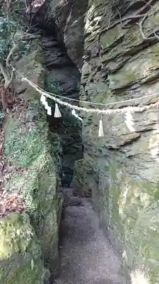 白山神社の自然