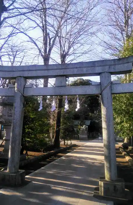 日枝神社水天宮の鳥居