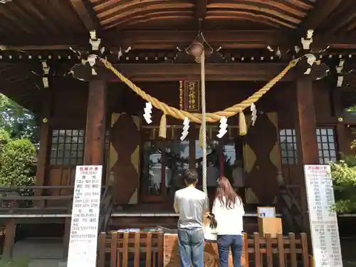 行田八幡神社の本殿