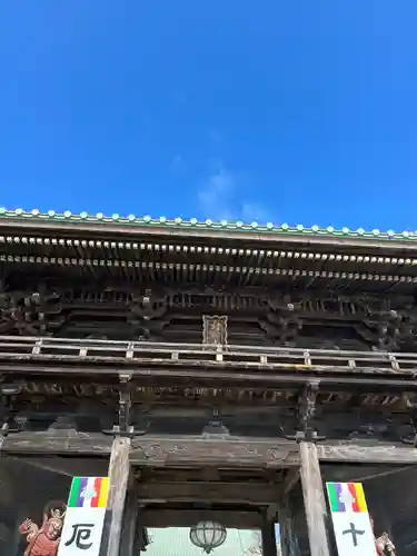 村松虚空蔵堂（日高寺）の山門・神門