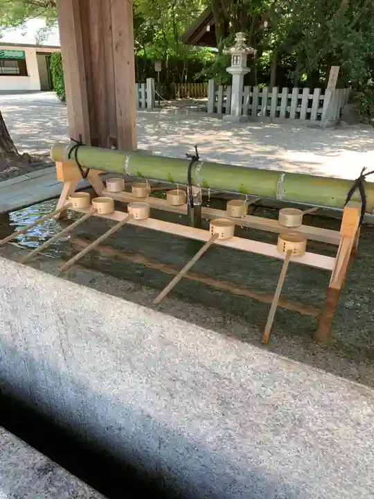 西宮神社の手水舎