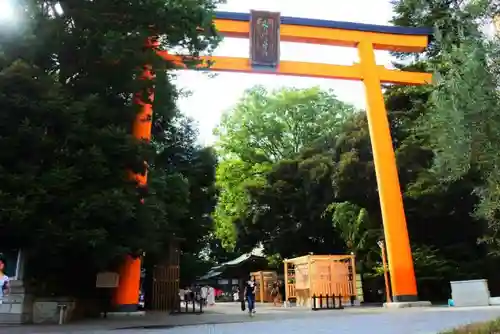 川越氷川神社の鳥居