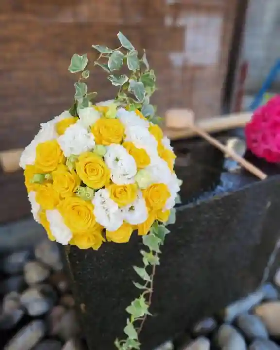 上尾御嶽神社の手水舎