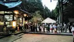 白山神社のお祭り