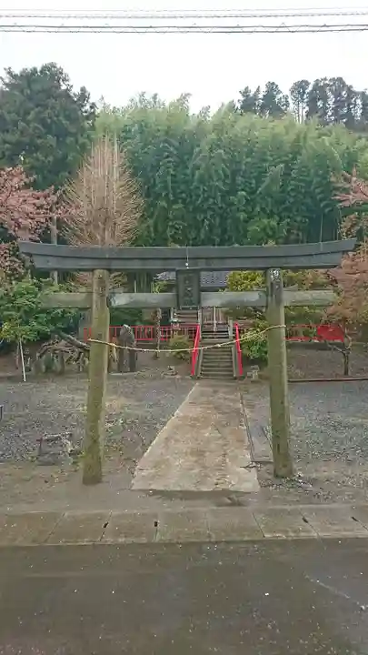 鹿石神社の鳥居