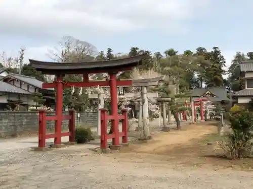 女化神社の鳥居