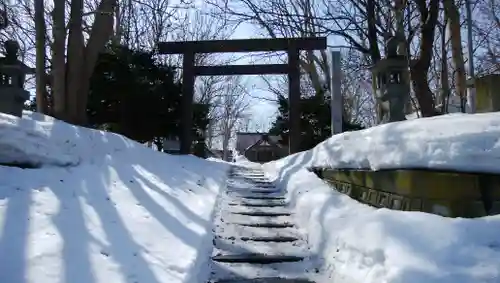 羽幌神社の鳥居