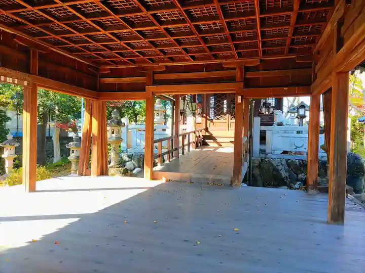 神明神社(上中町長間)の本殿・本堂