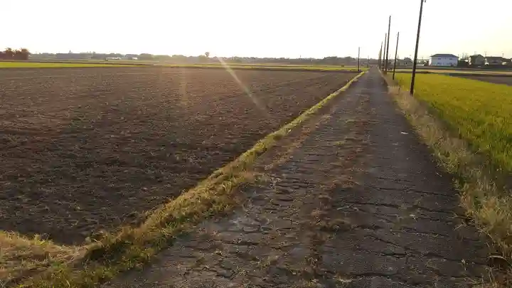 相野谷八幡神社の周辺