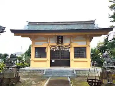 八幡社の本殿・本堂