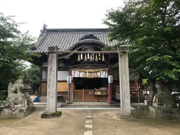 鴨島八幡神社の本殿・本堂