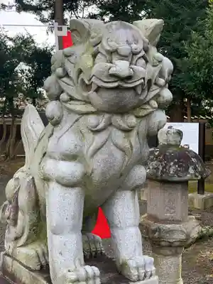 弘道館鹿島神社の狛犬