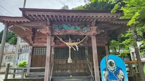 湯前神社の本殿・本堂