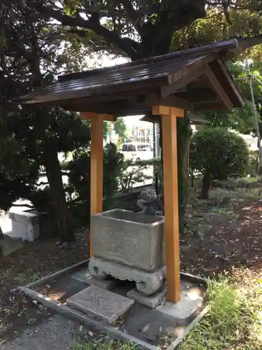 玉作神社の手水