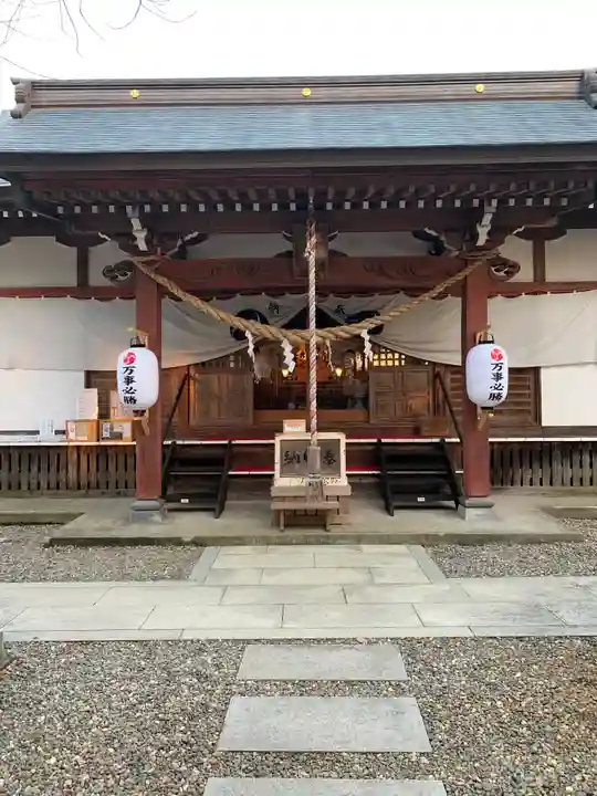 結城諏訪神社の本殿・本堂