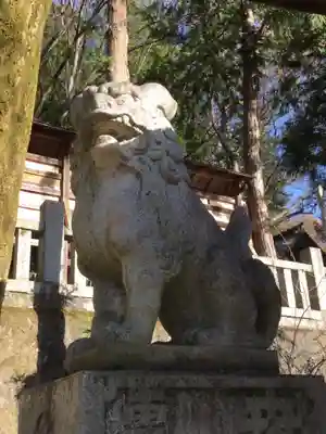 手長神社の狛犬