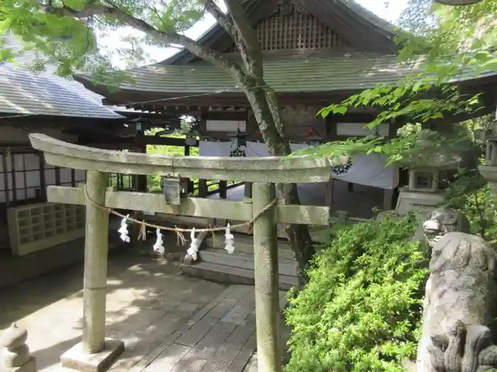 阿賀神社の鳥居