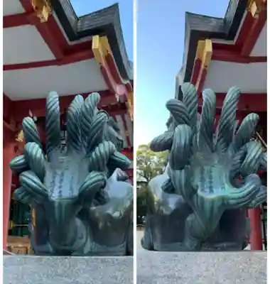 西宮神社の狛犬