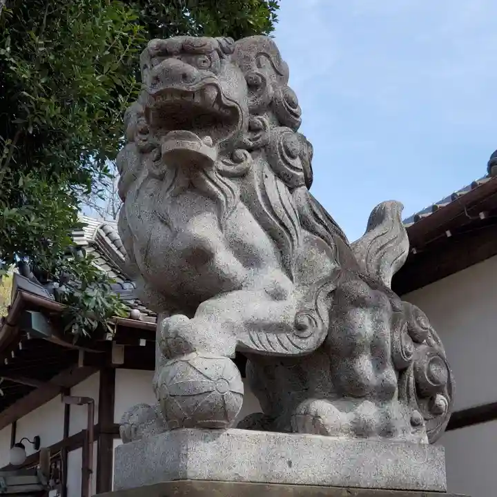 中町天祖神社の狛犬