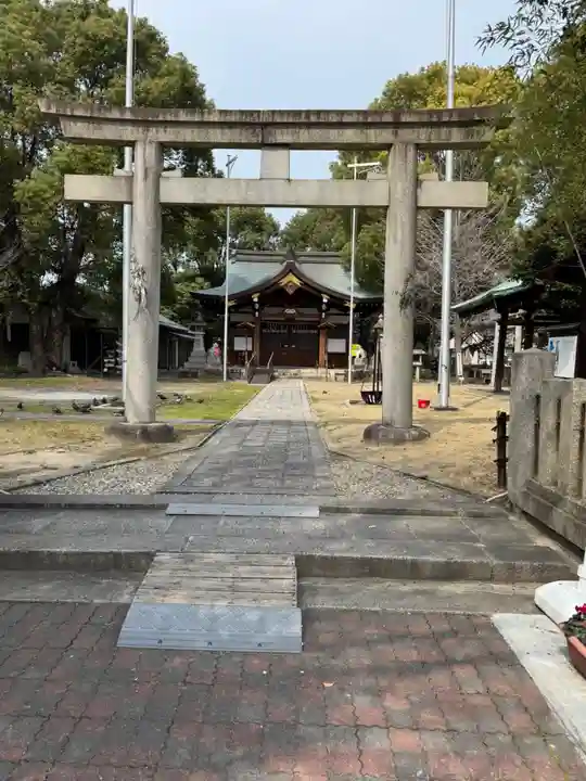 多奈波太神社の鳥居