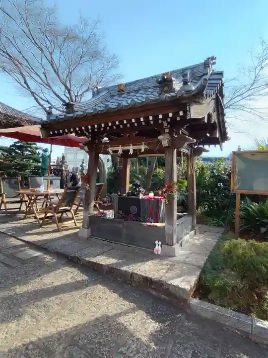 法輪寺の手水舎