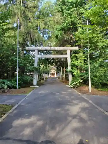 音更神社の鳥居