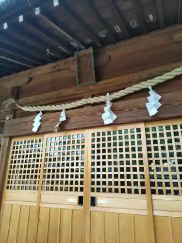 上戸田氷川神社の本殿