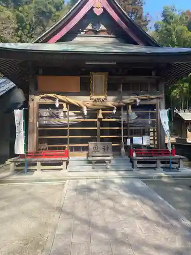 雲八幡宮の本殿・本堂