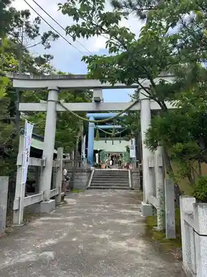 小名浜諏訪神社 ~海の鎮守様~の鳥居