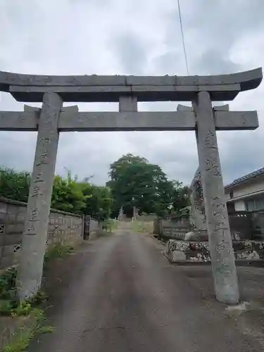 揚神社の鳥居