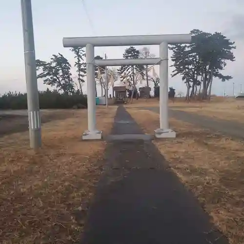 下増田神社の鳥居