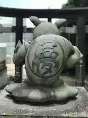 蒲生神社の狛犬