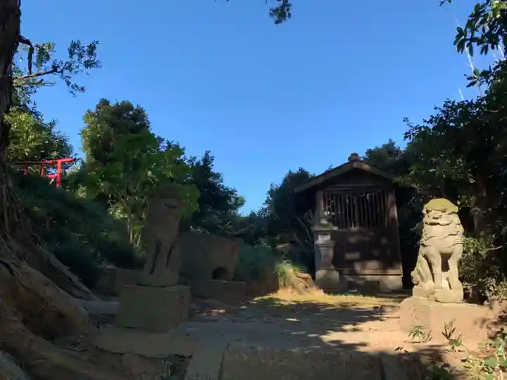 円山神社の狛犬