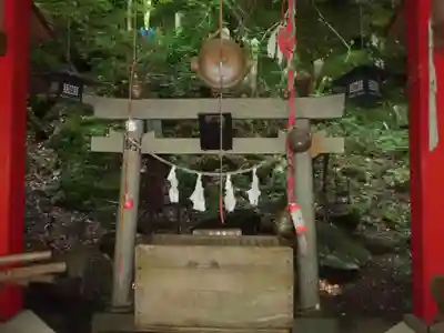 関口不動尊奥宮の鳥居