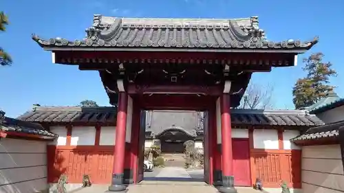 眞隆寺の山門・神門