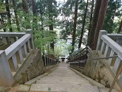 櫻山八幡宮の景色