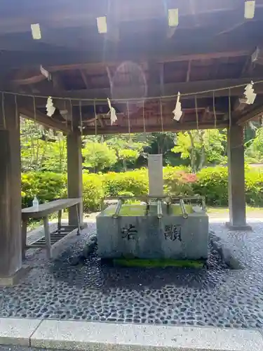 大分縣護國神社の手水舎